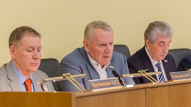 Заседание Законодательного Собрания Оренбургской области